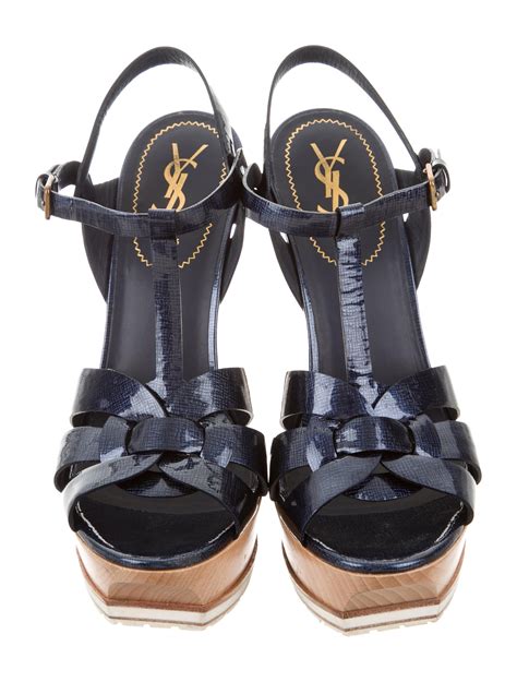 tribute sandals yves saint laurent|ysl tribute sandals with tights.